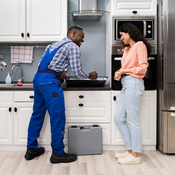 what kind of warranty do you offer on your cooktop repair services in Holloway MN